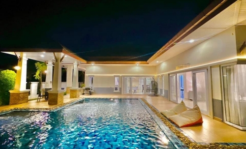 ขายบ้าน Pool Villa 4 ห้องนอน 2 ห้องน้ำ บ้านอำเภอ-นาจอมเทียน ติดเจ้าของ (3)
