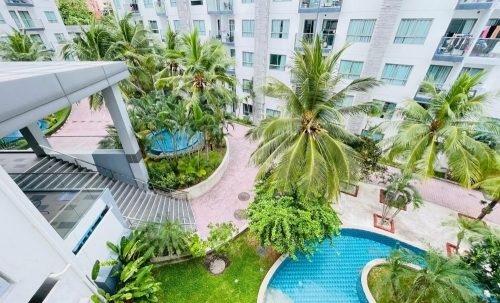 ขาย Arcadia Beach Resort Pattaya อะคาเดีย บีช รีสอร์ท พัทยา 1 ห้องนอน วิวสระ (2)