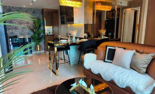 ปล่อยเช่ารายปี The Riviera Monaco Jomtien ริเวียร่า โมนาโค จอมเทียน 1ห้องนอน ชั้น 14 วิวทะเล