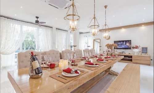 ปล่อยเช่ารายปี บ้าน Pool Villa 2 ชั้น พัทยา 5 ห้องนอน 5 ห้องน้ำ