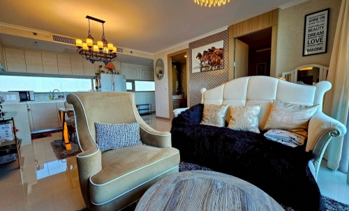 ให้เช่า Riviera Jomtien ริเวียร่า จอมเทียน 2 ห้องนอน วิวเมือง