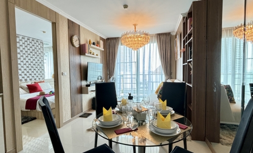 ขาย Riviera Jomtien ริเวียร่า จอมเทียน 1 ห้องนอน วิวทะเล (2)