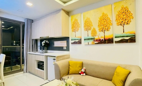 ขาย Arcadia Beach Resort Pattaya อะคาเดีย บีช รีสอร์ท พัทยา 1 ห้องนอน วิวสระ (2)