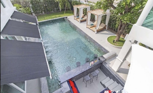 ปล่อยเช่ารายปี บ้าน Pool Villa 2 ชั้น พัทยา 5 ห้องนอน 5 ห้องน้ำ