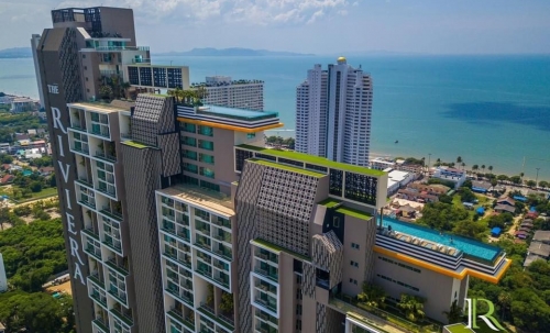 ปล่อยเช่า Riviera Jomtien ริเวียร่า จอมเทียน Studio ชั้น 15 วิวทะเล ติดเจ้าของ