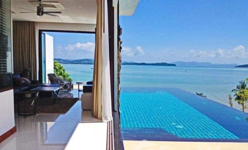 ขายบ้าน Pool Villa 3 ชั้นติดทะเล 5 ห้องนอน 6 ห้องน้ำ อ่างปอ ภูเก็ต (3)